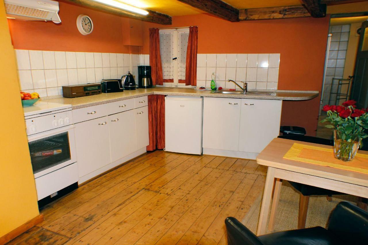 Ferienwohnung Im Damm เควดลินบวร์ก ภายนอก รูปภาพ
